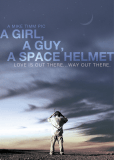 A Girl, a Guy, a Space Helmet