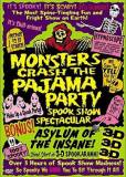 Monsters Crash the Pajama Party