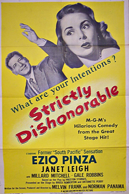 Strictly Dishonorable