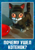 Почему ушел котенок